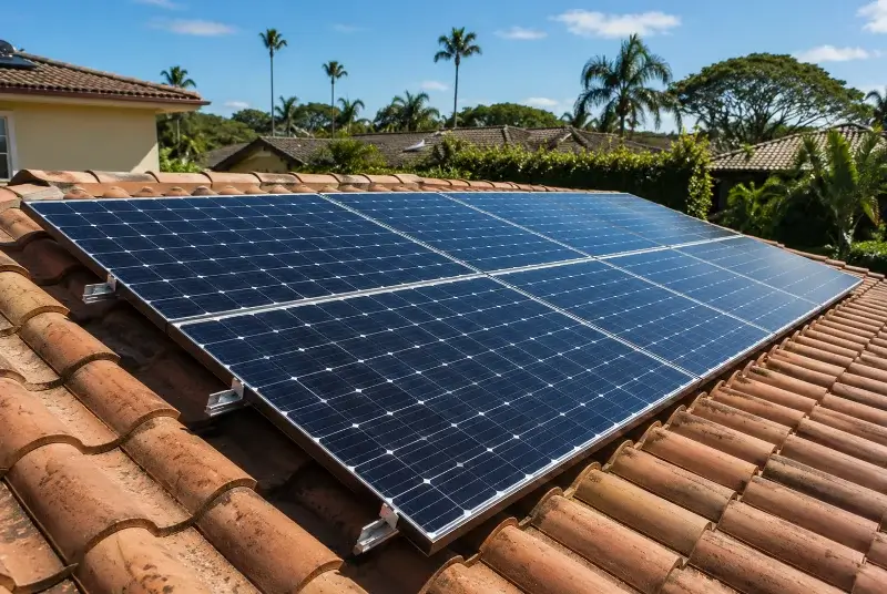 Installation de panneaux solaires à Opoul-Périllos